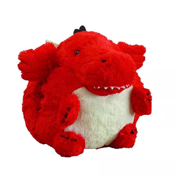 Plush Cuddle Cushion - Red Dragon
