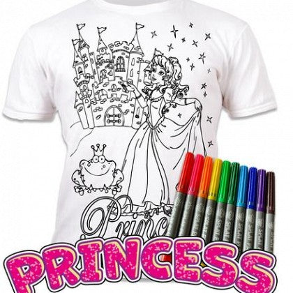 Princess Colouring-In T-Shirt