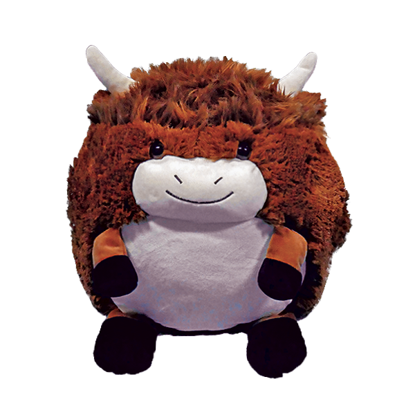 Plush Cuddle Cushion - Highland Cow