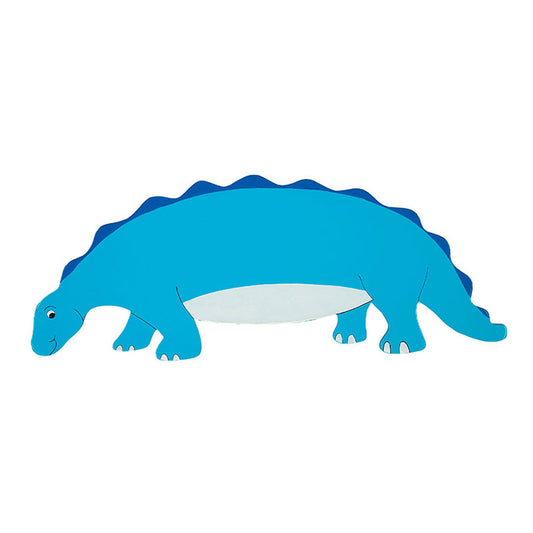 Blue Dinosaur Name Plaque
