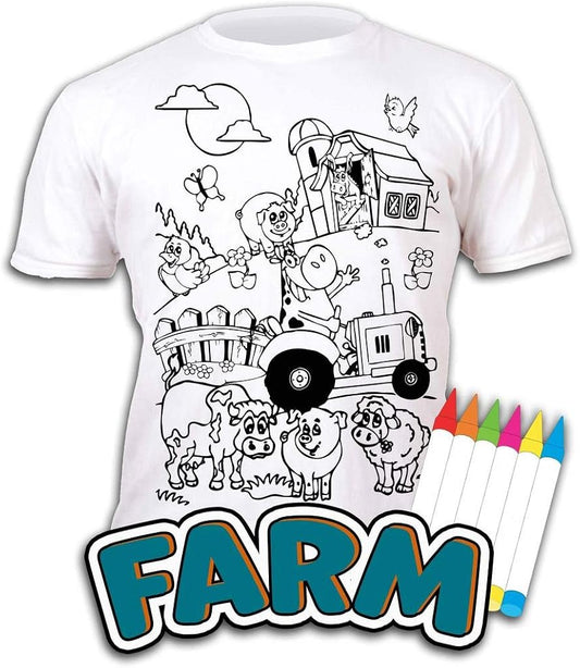 Farm Colour-in T-Shirt