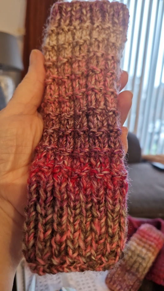 One off special order - pink mix single glove