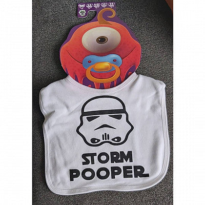 Storm Pooper Bib