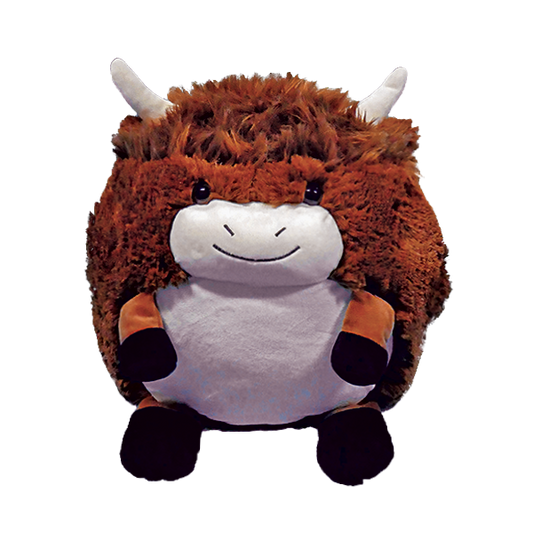 Plush Cuddle Cushion - Highland Cow