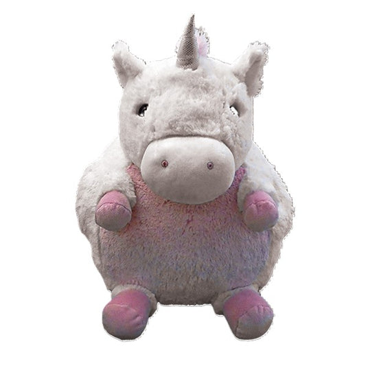 Plush Cuddle Cushion - White Unicorn