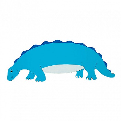 Blue Dinosaur Name Plaque