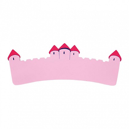 Large Pink Fairytale Castle Children's Name Plaque